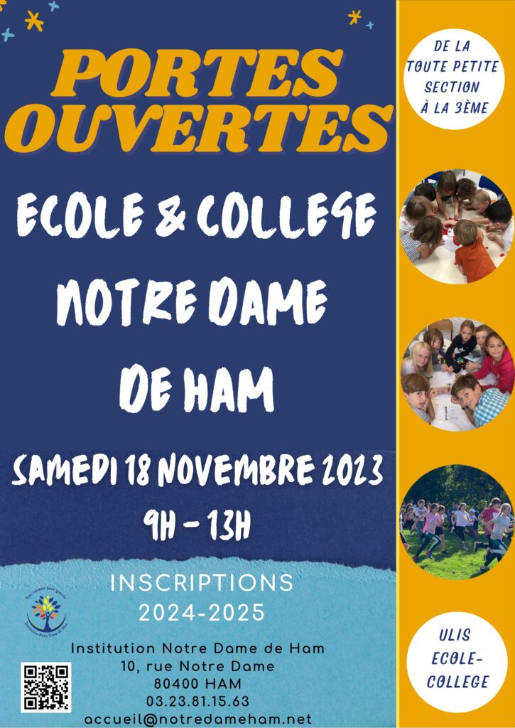 Accueil Institution Notre Dame de Ham